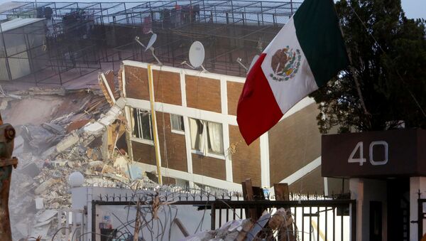 Las consecuencias del terremoto en México - Sputnik Mundo