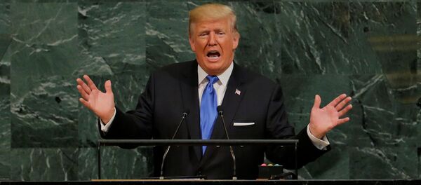 Donald Trump, presidente de EEUU - Sputnik Mundo