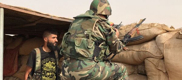 Militares sirios en Deir Ezzor - Sputnik Mundo