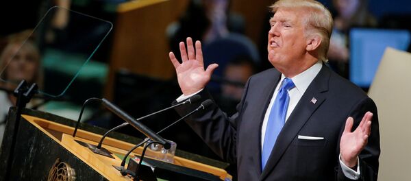 Donald Trump, presidente de EEUU - Sputnik Mundo