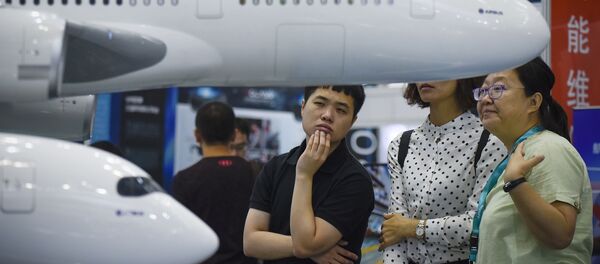 Novedades aeroespaciales en Aviation Expo China 2017 Novedades aeroespaciales en Aviation Expo China 2017 - Sputnik Mundo