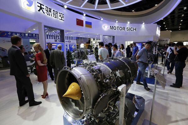 Novedades aeroespaciales en Aviation Expo China 2017 - Sputnik Mundo