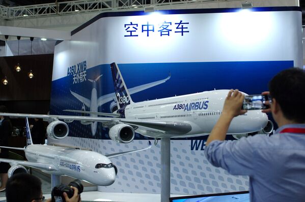 Novedades aeroespaciales en Aviation Expo China 2017 - Sputnik Mundo