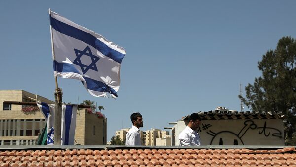 La bandera de Israel - Sputnik Mundo
