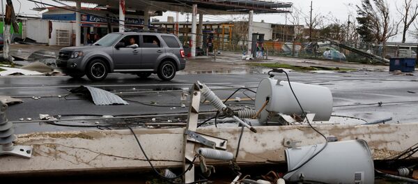 Consecuencias del huracán María en Puerto Rico - Sputnik Mundo