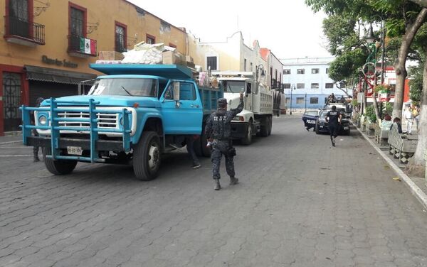 Ciudad de Atlixco tras el terremoto - Sputnik Mundo