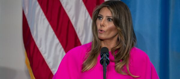 Melania Trump, primera dama de EEUU - Sputnik Mundo