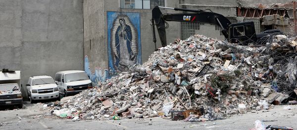 Consecuencias del terremoto  after an earthquake - Sputnik Mundo