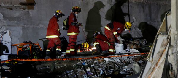 Operaciones de rescate en México - Sputnik Mundo