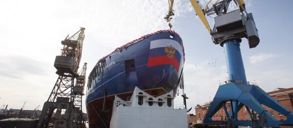 Sibir, el segundo rompehielos del Proyecto 22220 - Sputnik Mundo
