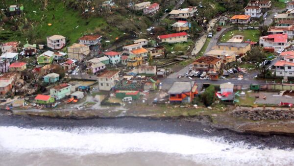 Las consecuencias del huracán María en Dominica - Sputnik Mundo