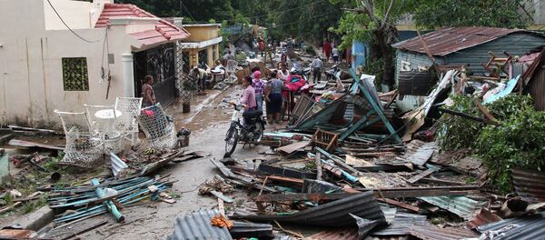 Las consecuencias del huracán María en República Dominicana - Sputnik Mundo