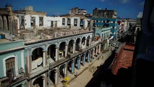 Consecuencias del huracán Irma en La Habana, Cuba - Sputnik Mundo