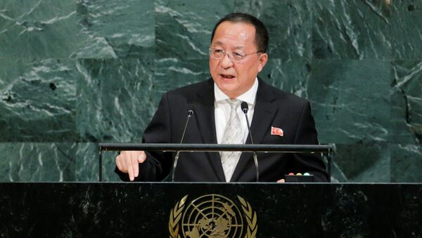 Ri Yong-ho, canciller norcoreano - Sputnik Mundo