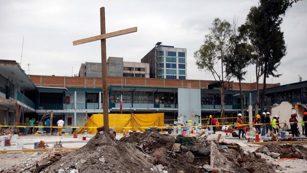Las consecuencias del terremoto en México - Sputnik Mundo