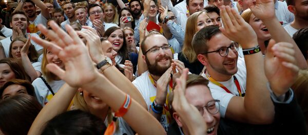 Partidarios de la Unión Demócrata Cristiana de Alemania - Sputnik Mundo