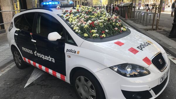 Un vehículo de los Mossos d'Esquadra (imagen referencial) Un vehículo de los Mossos d'Esquadra (imagen referencial) - Sputnik Mundo