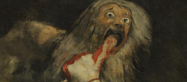Saturno devorando a su hijo, de Francisco de Goya (1819-1823) - Sputnik Mundo