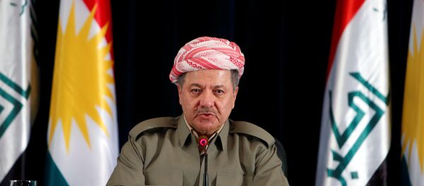 Masud Barzani, presidente del Kurdistán iraquí - Sputnik Mundo
