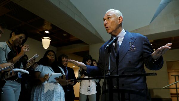 Roger Stone,el consejero del presidente de EEUU - Sputnik Mundo