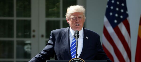 Donald Trump, presidente de EEUU - Sputnik Mundo