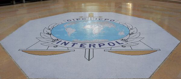 El logo de Interpol - Sputnik Mundo
