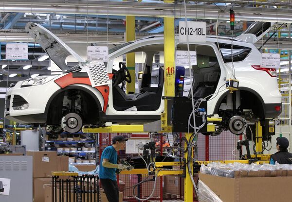 La fábrica Ford Sollers en la república de Tartaristán - Sputnik Mundo