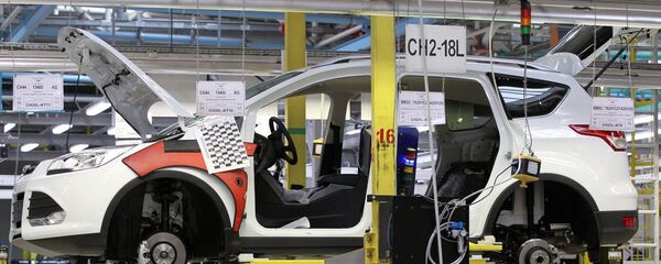 La fábrica Ford Sollers en la república de Tartaristán - Sputnik Mundo