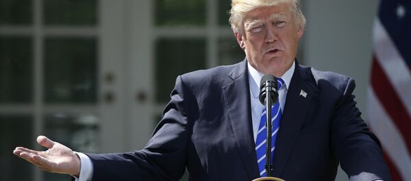 Donald Trump, presidente de EEUU - Sputnik Mundo