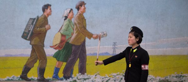 El metro de Pyongyang (imagen referencial) - Sputnik Mundo
