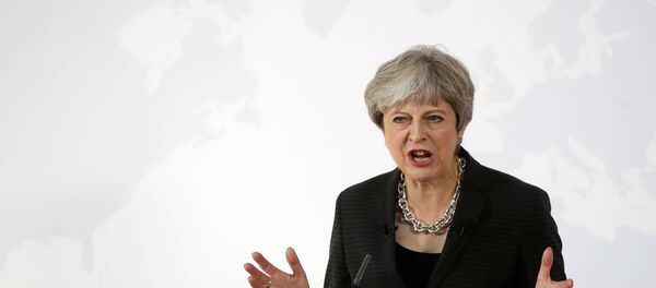 Theresa May, primera ministra del Reino Unido - Sputnik Mundo