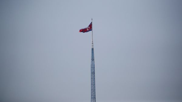 La bandera de Corea del Norte La bandera de Corea del Norte - Sputnik Mundo