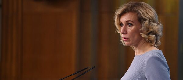 María Zajárova, portavoz del Ministerio de Exteriores de Rusia María Zajárova, portavoz del Ministerio de Exteriores de Rusia - Sputnik Mundo