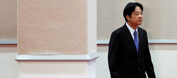 Taiwanese new premier William Lai attends a cabinet transition ceremony in Taipei, Taiwan September 8, 2017 - Sputnik Mundo