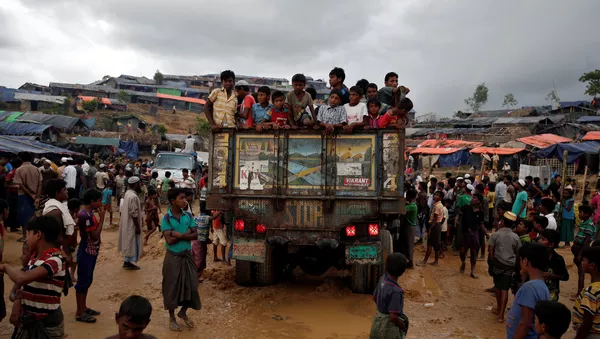 Refugiados rohinyás en Bangladés