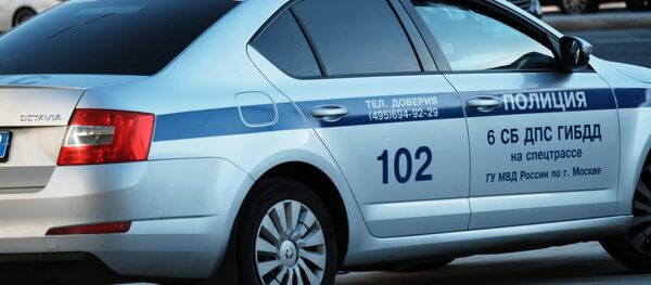 Coche de policía rusa - Sputnik Mundo