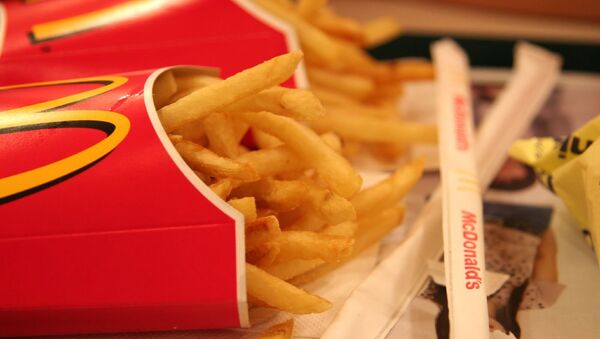 Un restaurante de McDonalds (archivo) Un restaurante de McDonalds (archivo) - Sputnik Mundo