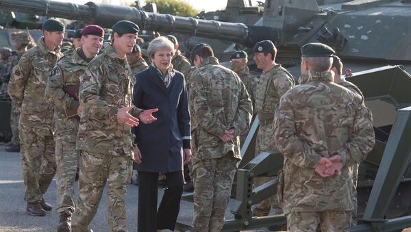Theresa May, primera ministra del Reino Unido - Sputnik Mundo