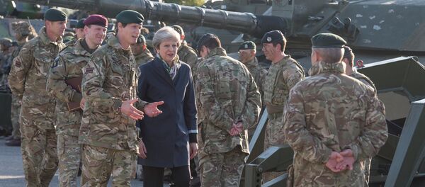 Theresa May, primera ministra del Reino Unido - Sputnik Mundo