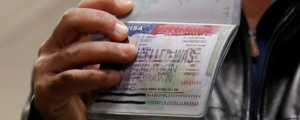 Visado denegado de EEUU - Sputnik Mundo