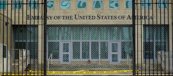 Embajada de EEUU en la Habana, capital de Cuba - Sputnik Mundo