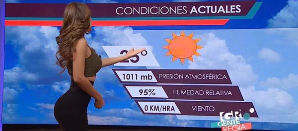 Yanet García, presentadora del clima - Sputnik Mundo