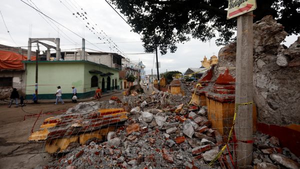 Consecuencias del terremoto en México Consecuencias del terremoto en México - Sputnik Mundo