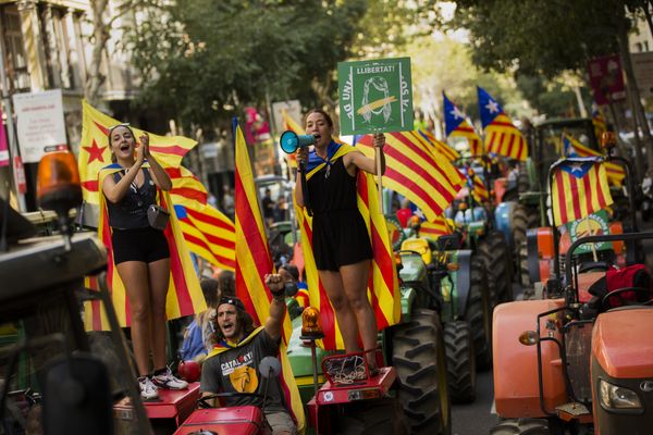 ¿Por qué han llegado a Barcelona cientos de tractores? La 'revolución de los agricultores' - Sputnik Mundo