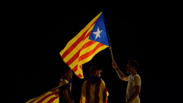 Bandera independentista de Cataluña - Sputnik Mundo