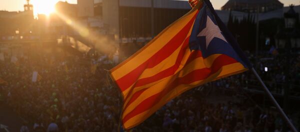 Bandera independentista catalana - Sputnik Mundo