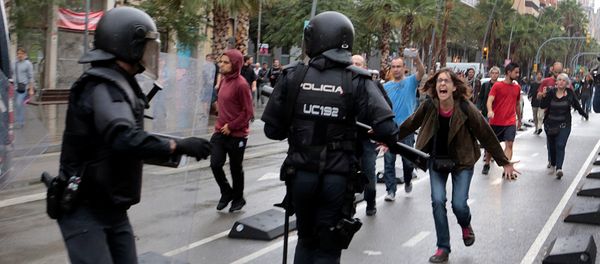 Situación en Barcelona, Cataluña - Sputnik Mundo
