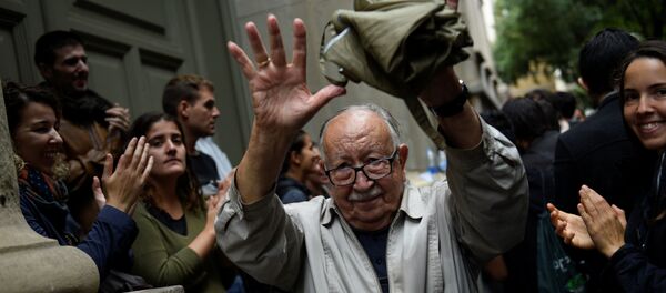 Referéndum en Cataluña, España - Sputnik Mundo