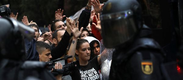 Situación en Cataluña - Sputnik Mundo