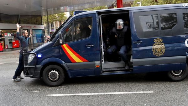 Situación en Barcelona Situación en Barcelona - Sputnik Mundo
